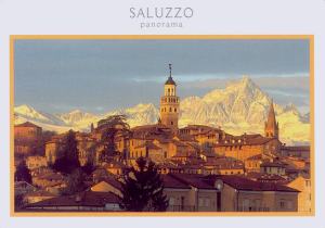 Saluzzo, the town Cenacolo overlooked
